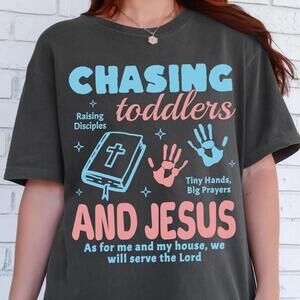 Christian Mom Shirt Raising Disciples Tee